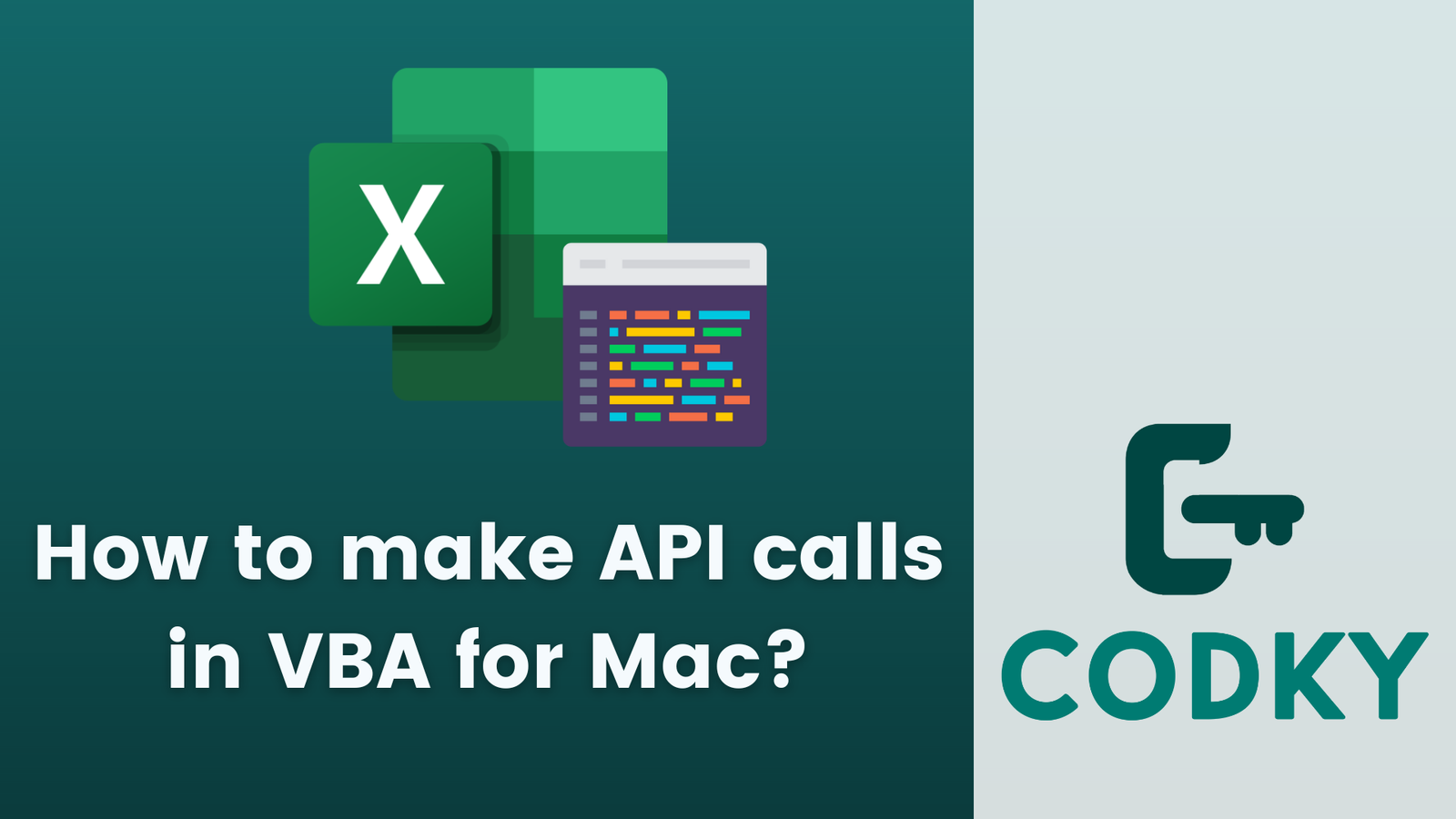 How to make API calls in VBA for Mac? - Codky