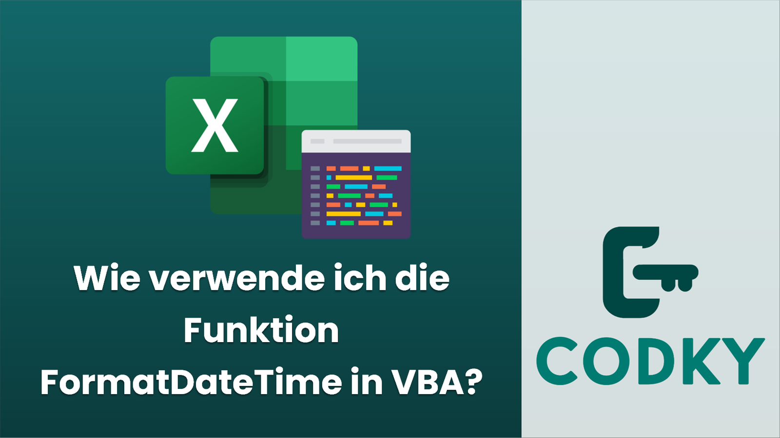 Formatdatetime Wie verwende ich die Funktion FormatDateTime in VBA? - Codky